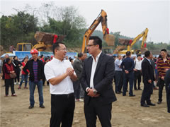 熱烈歡迎香港西貢區(qū)工商聯(lián)魏志偉會(huì)長(zhǎng)一行到東辰集團(tuán)參觀訪問